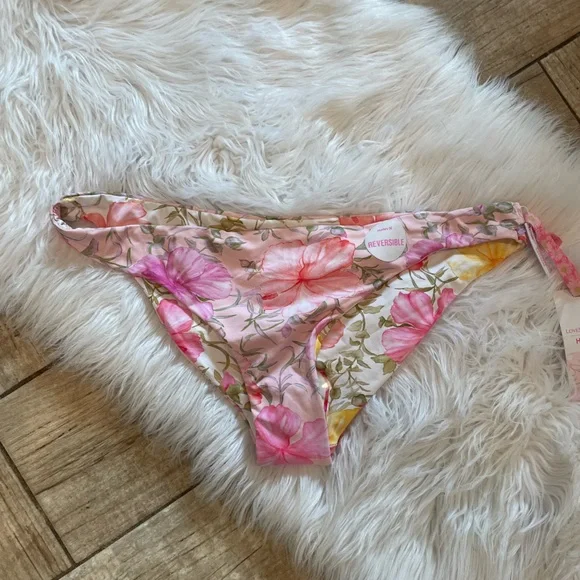 Love Shack Fancy x Hurley Hibiscus Bikini Bottom- XL - Picture 9 of 10